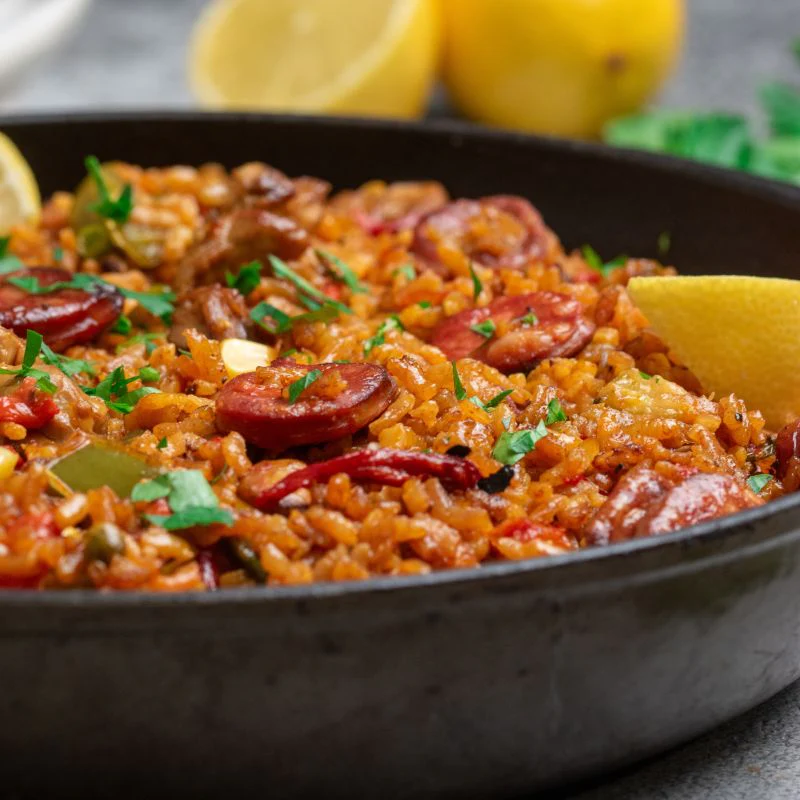 Davide's Chicken & Chorizo Paella - Image 3