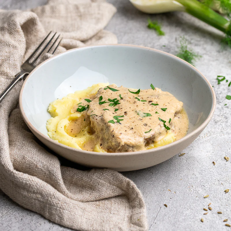 Davide's Milk Braised Pork With Mashed Potatoes - Image 2