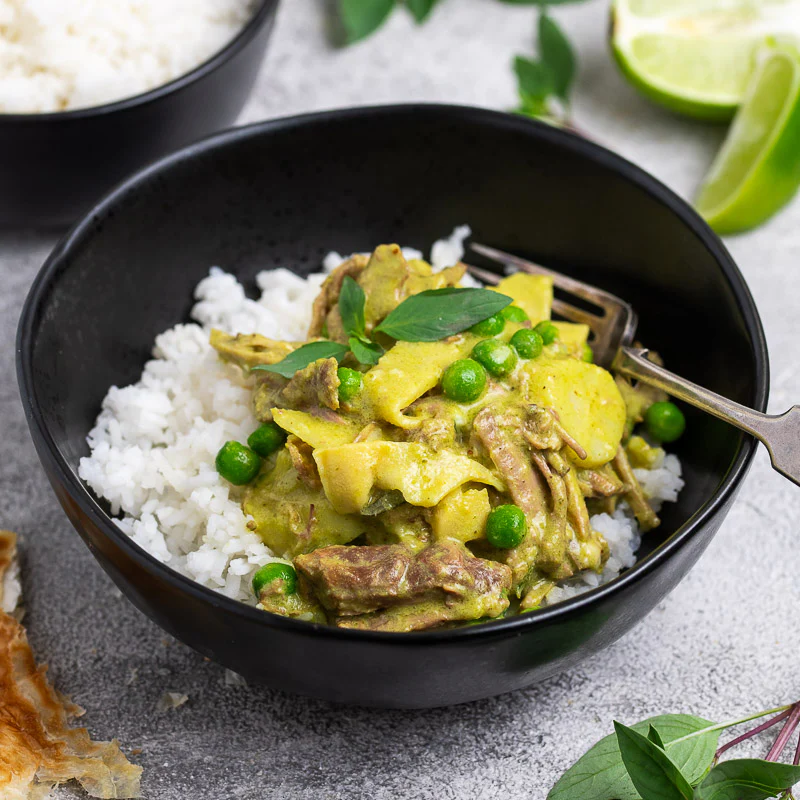 Gavin's Green Curry Beef & Steamed Jasmine Rice - Image 2