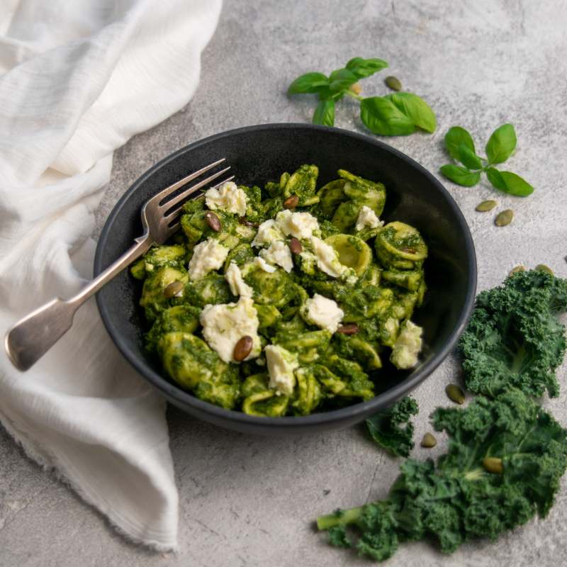 Gavin's Orecchiette With Basil Kale Pesto & Ricotta - Image 3